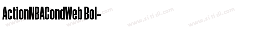 ActionNBACondWeb Bol字体转换